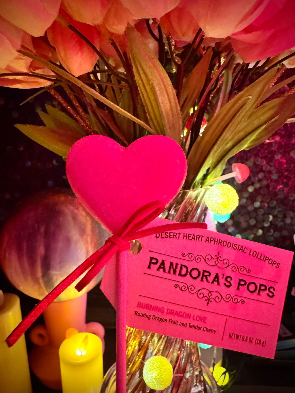 Burning Man Aphrodisiac Lollipop
