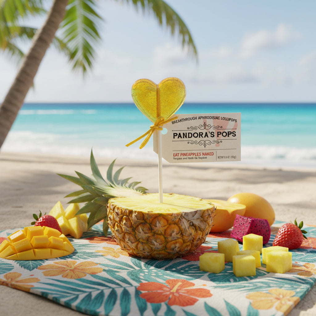 Aphrodisiac Love Lollipop Sampler in Heart Box