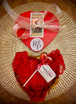 Panty and Love Pops in Heart Box