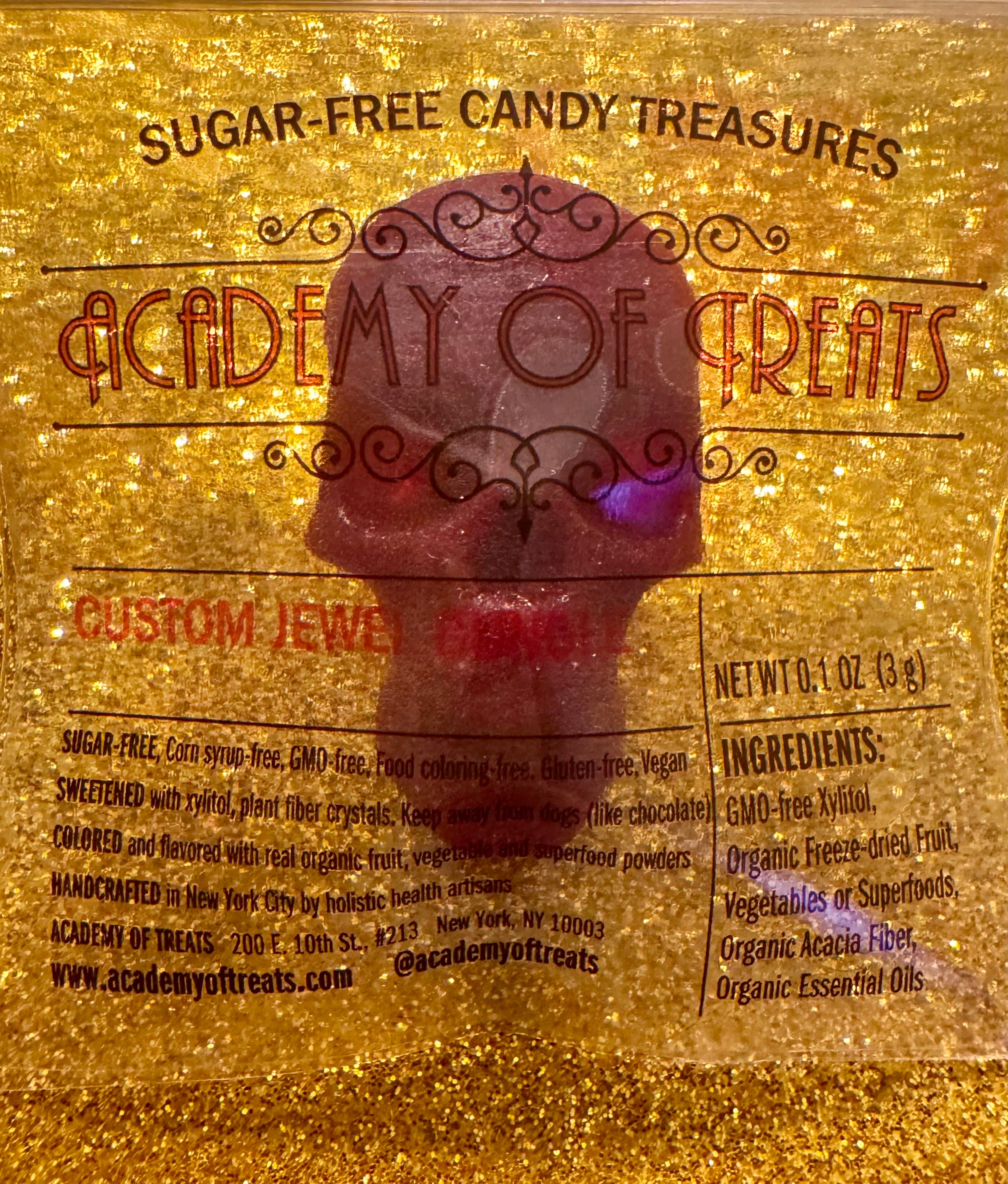 Sugar-free Skull Candies